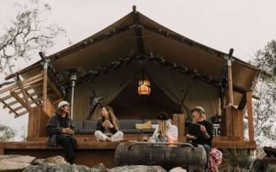 The market in Australia, who goes glamping?